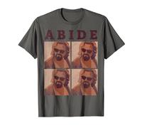 The Big Lebowski Abide Four Box Up T-Shirt, Men, Asphalt Grey, 6X-Large