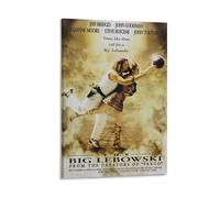The Big Lebowski Crime Comedy Film Poster (1) Picture Print Canvas Poster Wall Paint Art Posters Decor Modern Home Artworks 16x24inch(40x60cm)