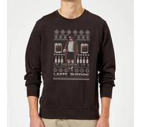 The Big Lebowski I'm Dreaming Of A White Russian Christmas Jumper - Black - XL