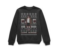 The Big Lebowski I'm Dreaming Of A White Russian Christmas Jumper - Black - XXL