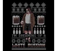 The Big Lebowski I'm Dreaming Of A White Russian Men's T-Shirt - Black - 5XL