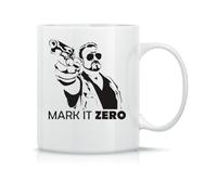 The Big Lebowski Mark It Zero Film Quote Coffee Cup Ceramic Classic Magic White Black Pink 330 ml