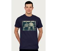 The Big Lebowski Men's The Dude & Walter Sofa T-Shirt in Navy | Size: Medium The Big Lebowski Navy M