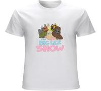 The Big LEZ Show Mens T-Shirt Printed Graphic Top Unisex Tee White M