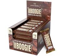 The Big Little Bar | 20 Pack, Chocolate Brownie Boogie Flavour, High Protein Bar, Low Sugar, High Fibre, GMO Free, Delicious Protein Snack | Protein Works