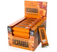 The Big Little Bar - 20 Pack, Salted Caramel Caramba Flavour, High Protein Bar, Low Sugar, High Fibre, GMO Free, Delicious Protein Snack - Protein Works