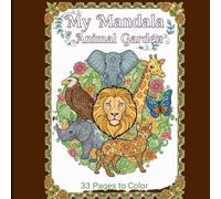 The Big Mandala Animal Coloring Book: Designs for Stress Relief and Relaxation