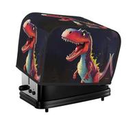 The big-mouthed dinosaur toaster cover is suitable for 2 small toaster covers with wide slots and comes with a storage pocket to meet diverse baking needs.