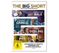 The Big Short (DVD) Christian Bale Steve Carell Ryan Gosling Marisa Tomei