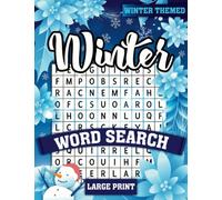 The Big Winter Word Search Book: 1200+ Large-Print Puzzles for Teens, Adults and Seniors: Keep Your Mind Active and Entertained During the Colder Months