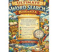 The Big Word Search Book for Everyone: 100 Puzzles • 2000 Words • Easy-to-Read, Fun for All Ages