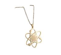 The Bigbang Theory Atom Galaxy Planet Pendant Necklace Choker Star Universe Science for Women