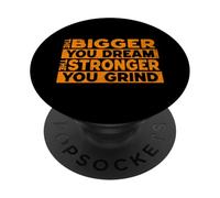 The bigger your dream, the harder you will fight PopSockets Adhesive PopGrip
