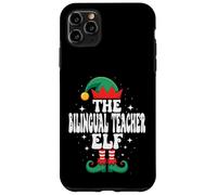 The Bilingual Teacher Elf Funny Christmas Matching Family Case for iPhone 11 Pro Max