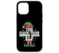 The Bilingual Teacher Elf Funny Christmas Matching Family Case for iPhone 12/12 Pro