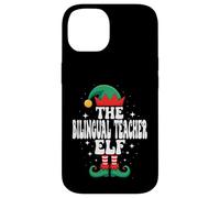 The Bilingual Teacher Elf Funny Christmas Matching Family Case for iPhone 14
