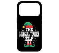 The Bilingual Teacher Elf Funny Christmas Matching Family Case for iPhone 17 Pro