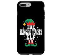 The Bilingual Teacher Elf Funny Christmas Matching Family Case for iPhone 7 Plus/8 Plus