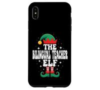 The Bilingual Teacher Elf Funny Christmas Matching Family Case for iPhone XS Max