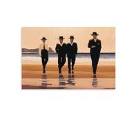 The Billy Boys by Jack Vettriano Wall Art Prints Poster 23 Canvas Wall Art Picture Prints Hanging Photo Decor Home Artworks 24x36inch(60x90cm)