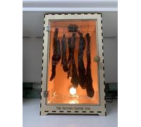 The Biltong Banter Box, DIY Biltong Maker Kit, Fan and Lamp, Clear Acrylic Door, Malaysian Plywood, Droewors, South African, Gift Ideas