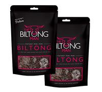 The Biltong Man Peri-Peri Beef Biltong - High-Protein Dried Beef Snack, 1kg (Pack of 2)