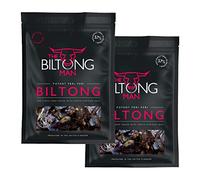 The Biltong Man - Peri-Peri Fatty Beef Biltong, 1000g (2 x 500g) - Healthy High Protein Dried Chilli Beef Snack
