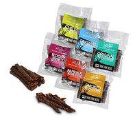 THE BILTONG SHOP - 6 x 58g Bags Ultimate Stick and Sausage Collection British Beef Biltong Sticks and Droewors. High Protein Savoury Low Carb Snack