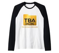 The Biohack Archives TBA Official Logo Biohacking Longevity Raglan Baseball Tee