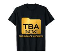 The Biohack Archives TBA Official Logo Biohacking Longevity T-Shirt