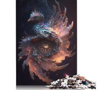 The Bird And The Clock Jigsaw Puzzles Puzzles for Adults Kids. 1000 Piece Impossible Challenge Toy Educational Game Home Decoration for Educational Games Gifts 1000pcs (75x50cm)