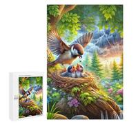 The Bird Family 1000 Piece Jigsaw Puzzles for Adults And Kids Age 12 Years Up 1000 PCS