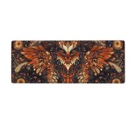 The Bird Hidden In The Leaves Mouse Pad In Big Extended Non-Slip Rubber Base Mousepad With Stitched Edges Gaming Pc Desktop Large Mouse Pad 11.8x31.5