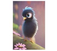 The Bird Jigsaw Puzzles for Kids 1000 Pieces 3d Wooden Puzzle Decompression Game for Adults Women Girl Educational Game Toys （78×53cm）