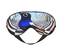 The Bird of surrealism Soft Eye Mask for Sleeping - Ideal for Women Men and Travel, Comfortable & Adjustable, Perfect for Indoor/Outdoor Use