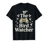 The Bird Watcher EST. 1974 Vintage Binoculars Nature T-Shirt