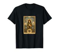 The Birdwatcher | Birding Tarot Card T-Shirt