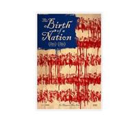 The Birth of A Nation Iconic Vintage Movie Poster Canvas Poster Wall Art Decor Print Picture Paintings for Living Room Bedroom Decoration 24x36inch(60x90cm)