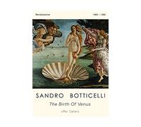 The Birth of Venus by Botticelli Museum Poster - 50x70 cm