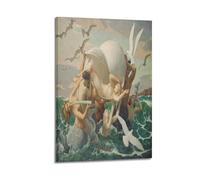 The Birth of Venus , Goddess of Love, Aphrodite , Divine Feminine, Ancient Greece Poster Decorative Painting Canvas Wall Posters And Art Picture Print Modern Family Bedroom Decor Posters 20x30inch(50x