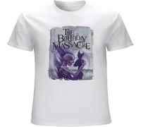 The Birthday Massacre Mens T Shirt Printed Graphic Top Unisex Tee White XL