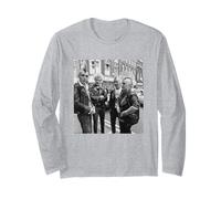 The Birthday Party Nick Cave Band 1981 by Virginia Turbett Long Sleeve T-Shirt