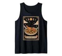 The Biryani Lover Indian Food Tarot Card Witchy Moon Tank Top