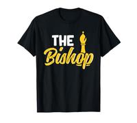 The Bishop Halloween Party Matching Costume Chess Piece T-Shirt