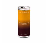 The Bitter Club Cinnamon Orange - Alcohol Free Bitters & Tonic, Case of 12 Cans