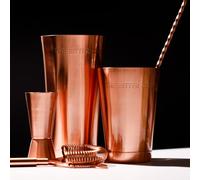 The Bitter Club Cocktail Shaker Set • Shaker • Jigger • Strainer • Spoon