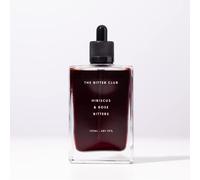 The Bitter Club Hibiscus & Rose Cocktail Bitters 100ml • Drink Seasoning | Small batch bitters made with natural ingredients. Fruity hibiscus and sweet rose; the perfect touch to elevate any drink.