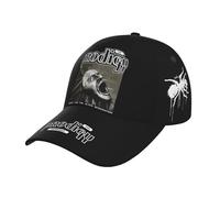 The Black Baseball Cap for Men Women Pro&digy Unisex Adjustable Trucker Dad Cap Polo Golf Style Sports Plain Sun Hat