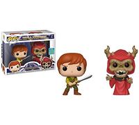THE BLACK CAULDRON 2 PACK POP VINYL FIGURE SET - TARAN & THE HORNED KING