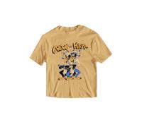 The Black Crowes Men's Crowe Mafia Back Print T-Shirt in Light Sand | Size: 2XL The Black Crowes Light Sand 2XL
